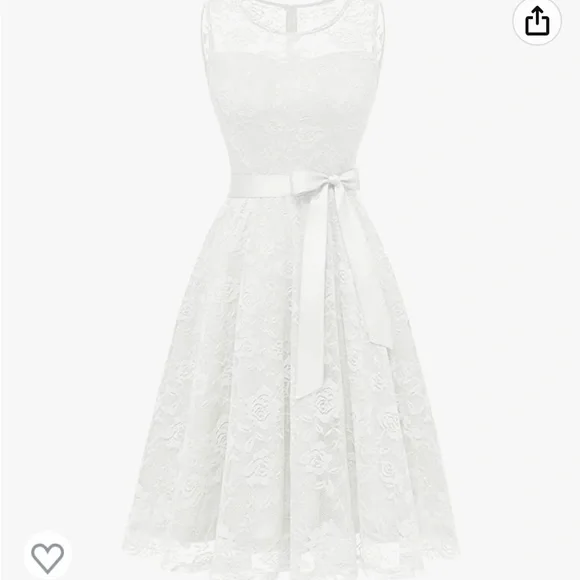 EUC 3XL White dress worn once - Picture 2 of 6